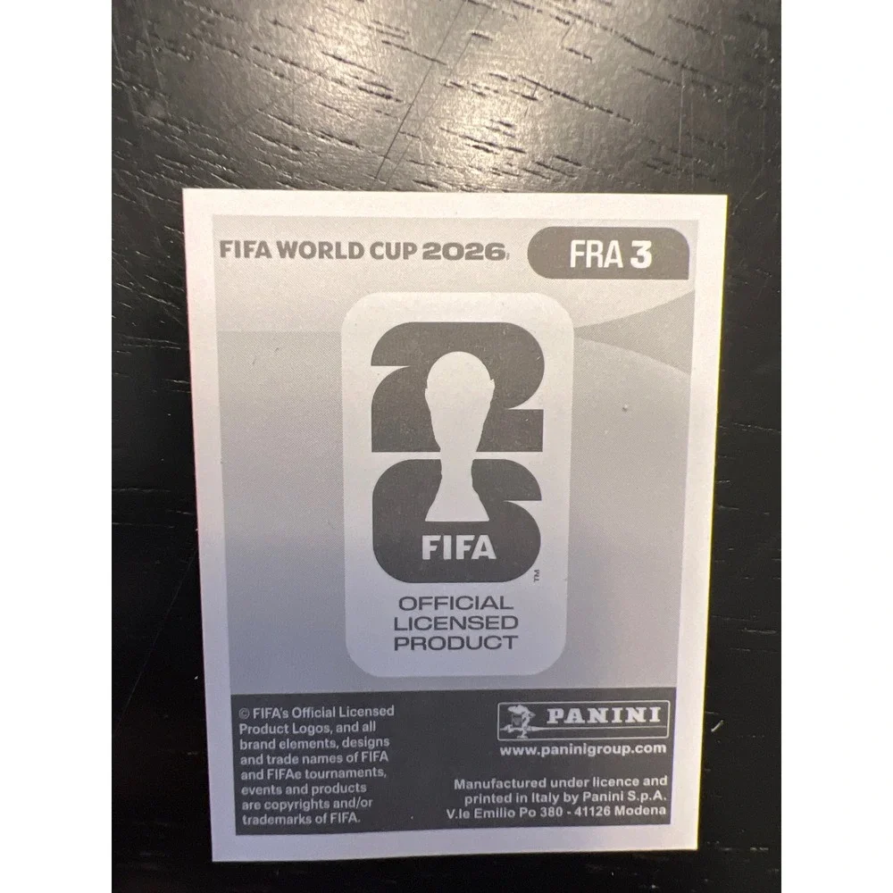 Panini FIFA World Cup 2026 Theo Hernandez France Sticker FRA 3 Red Trim